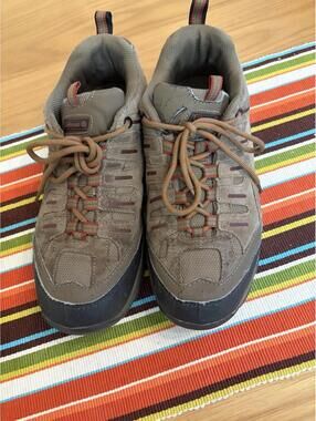 Coleman Men's Up-Hill Brown Low Hiking Boot Size 9 Medium Leather